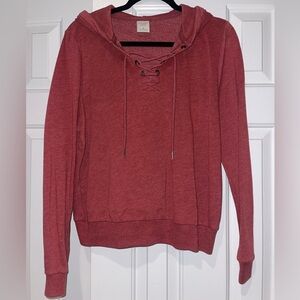 Abercrombie & Fitch Hoodie with Tie Detail